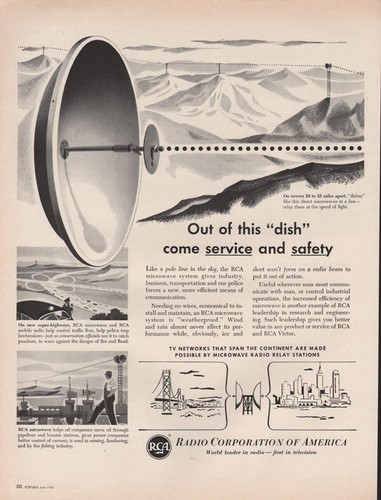 1953 rca microwave cell phone - 1953,