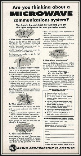 1952 rca microwave - rca,